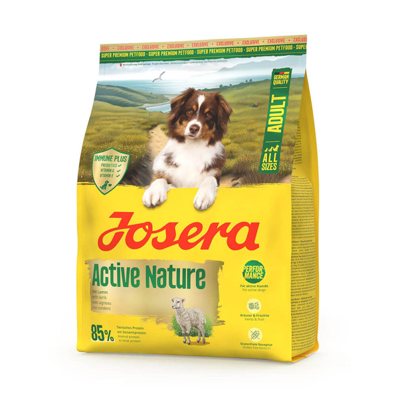 Josera All Sizes Active Nature - Ração Seca para Cão Ativo - Borrego | 5x900 g