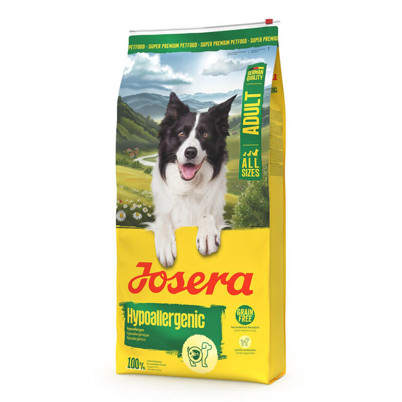 Josera All Sizes Hypoallergenic - Pienso Seco sin Cereales para Perro Adulto con Alergias - Proteína de Insecto 12.5 kg