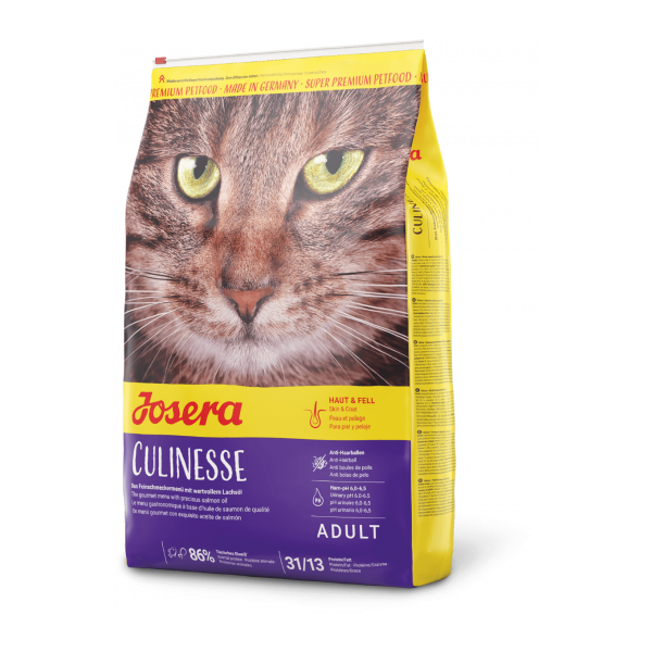 Josera Culinesse - Ração Seca para Gato Adulto Exigente | 8x400 g