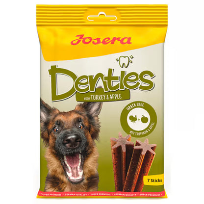 Josera Denties Perro Grain-Free Pavo y Manzana - Snack para perro para control de peso