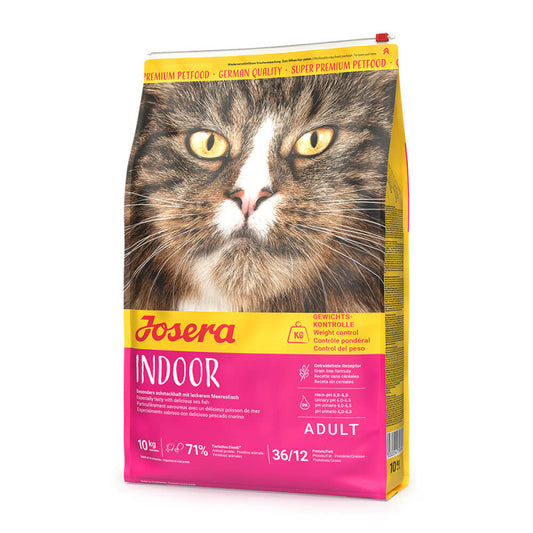 Josera Indoor - Grain-Free Dry Cat Food for Indoor and/or Sterilised Cats 10 kg