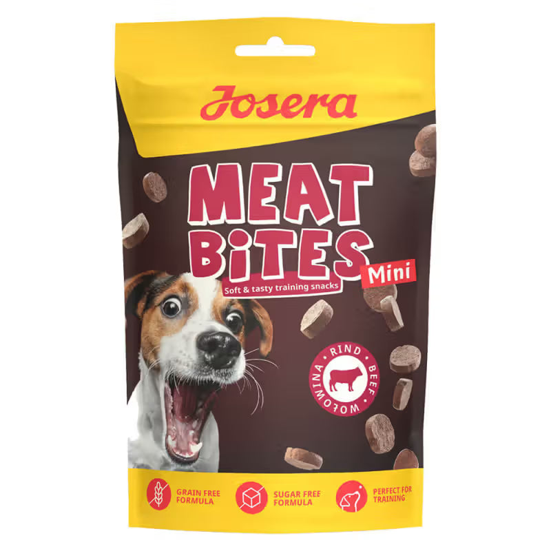 Josera Meat Bites Mini Cão Carne de Vaca Grain-Free - Snack para cão