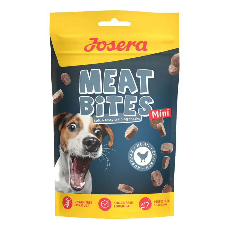 Josera Meat Bites Mini Cão Frango Grain-Free - Snack para cão
