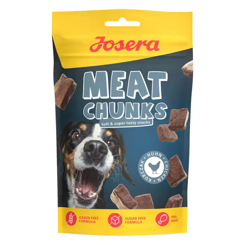 Josera Meat Chunks Dog Grain-Free Chicken - Dog snack