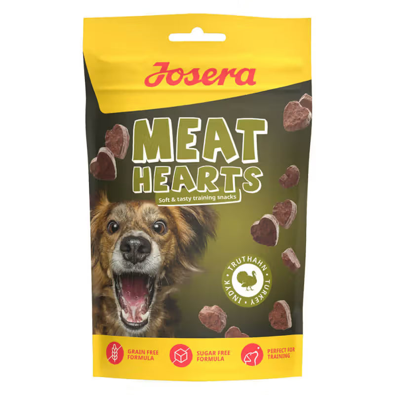 Josera Meat Hearts Dog Grain-Free Turkey - Dog snack