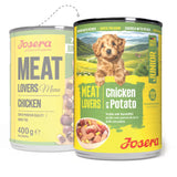Josera Meat Lovers - Alimento húmido de Frango e Pato para Cachorros