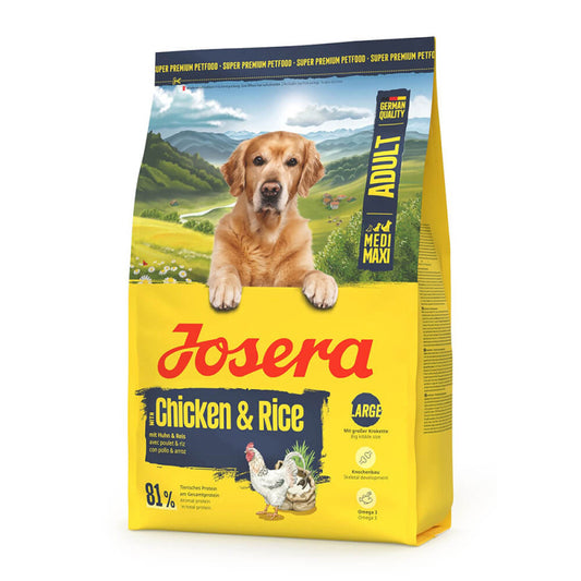Josera Medi Maxi - Dry Dog Food for Medium/Large Dogs - Chicken & Rice 3 kg