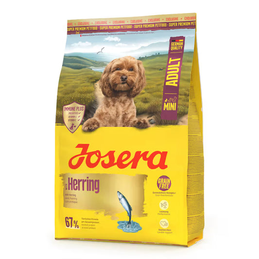 Josera Mini Cão Adulto Grain-Free Arenque - Ração seca para cão