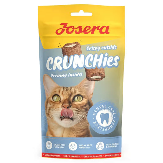 Josera Snacks Crunchies Gato Cuidado Dental Grain-Free - Snack para gato para cuidado dental
