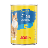 JosiCat - Alimento en Salsa para Gato - Pescado | 12 x 415 g