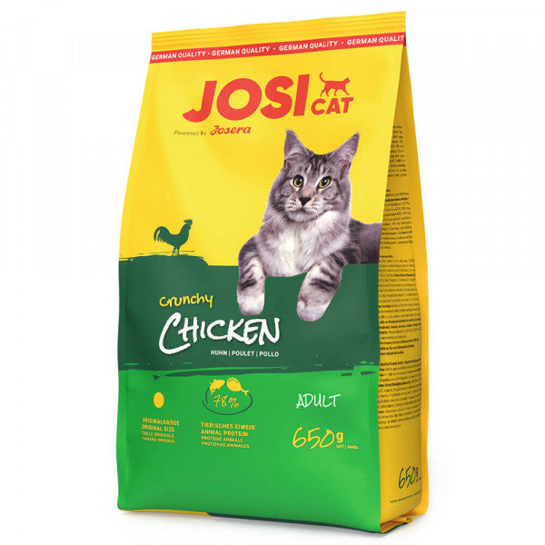 JosiCat Crunchy Chicken - Dry Cat Food - Chicken | 7 x 650 g