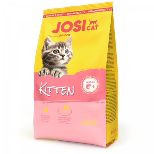 JosiCat Kitten - Dry Cat Food for Kittens | 7 x 650 g