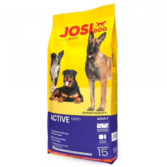 JosiDog Active - Pienso para Perro Adulto Activo 15 kg