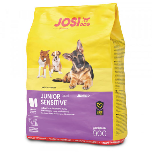 JosiDog Junior Sensitive - Pienso para Cachorros con Sensibilidades | 5 x 900 g