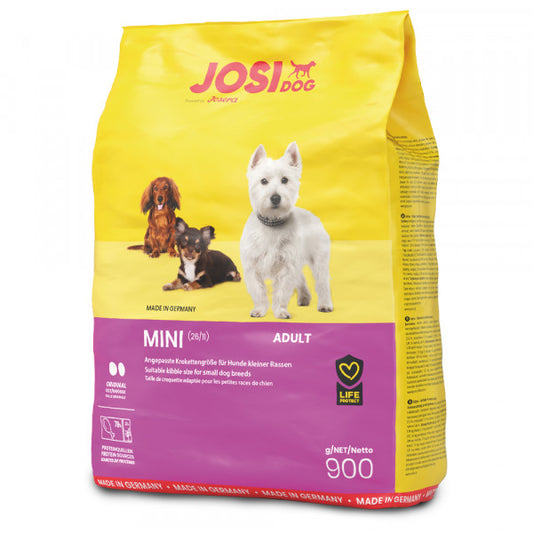 JosiDog Mini - Pienso Seco para Perro Adulto Mini | 5 x 900 g