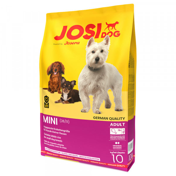 JosiDog Mini - Ração Seca para Cão Adulto Mini 10 kg