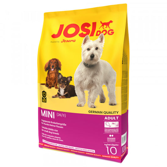 JosiDog Mini - Pienso Seco para Perro Adulto Mini 10 kg