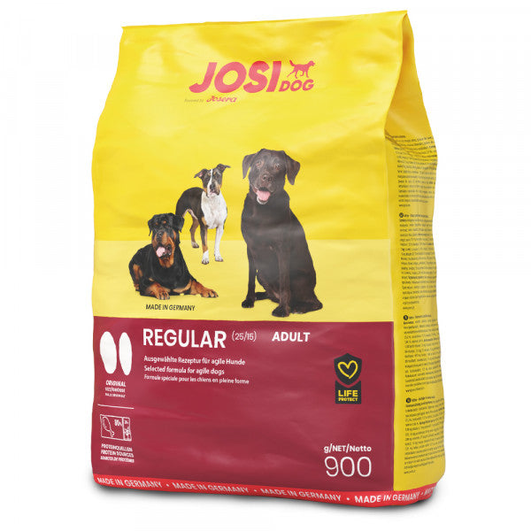 JosiDog Regular - Dry Dog Food for Adult Dogs | 5 x 900 g