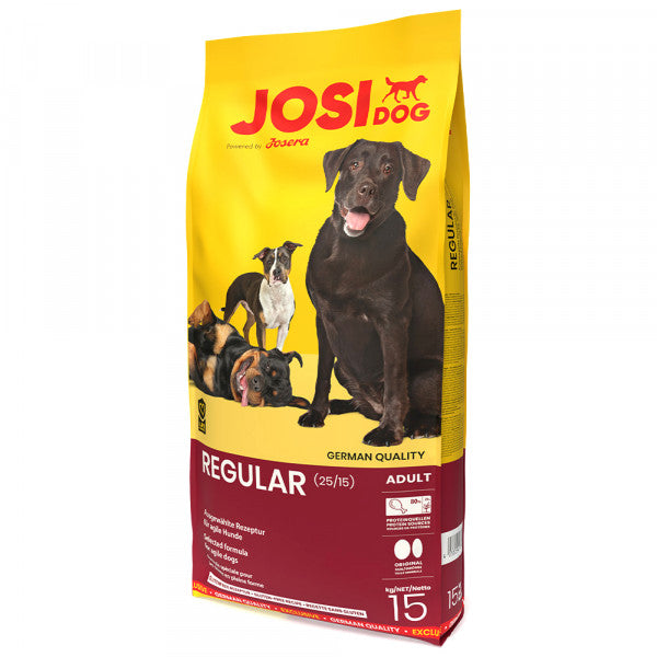 JosiDog Regular - Pienso Seco para Perro Adulto 15 kg
