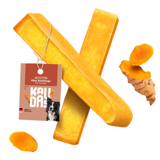 Kaudas - Barra de Queijo com Curcuma - Dog snack with turmeric