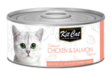 Kit Cat Gato Grain-Free Pollo y Salmón - Comida húmeda para gatos