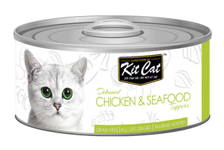 Kit Cat Gato Grain-Free Pollo y Atún - Comida húmeda para gato
