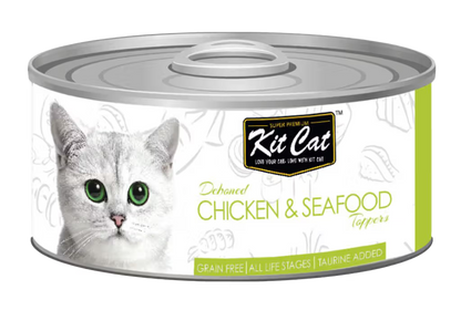 Kit Cat Gato Grain-Free Pollo y Atún - Comida húmeda para gato