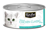 Kit Cat Classic Gato Todas las Edades Pollo Grain-Free - Comida húmeda para gato