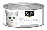 Kit Cat Gato Grain-Free Atún y Anchoa - Comida húmeda para gato
