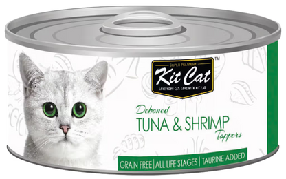 Kit Cat Gato Grain-Free Atún y Camarón - Comida húmeda para gatos