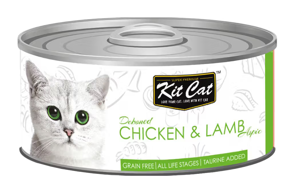 Kit Cat Gato Grain-Free Pollo y Cordero - Comida húmeda para gato
