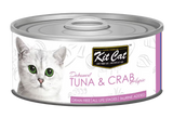 Kit Cat Gato Grain-Free Atún y Cangrejo - Comida húmeda para gato