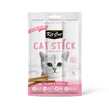 Kit Cat Stick Gato Salmón y Marisco Grain-Free - Snack para gato