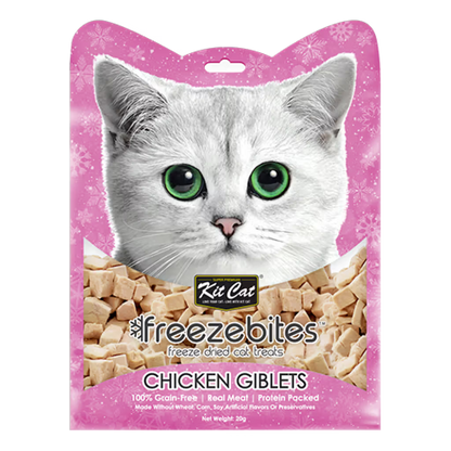 Kit Cat Freezebites Gato Pollo Grain-Free - Snack para gato