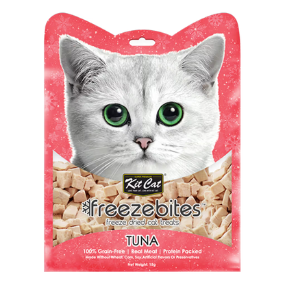 Kit Cat FreezeBites Gato Atún Grain-Free - Snack para gato