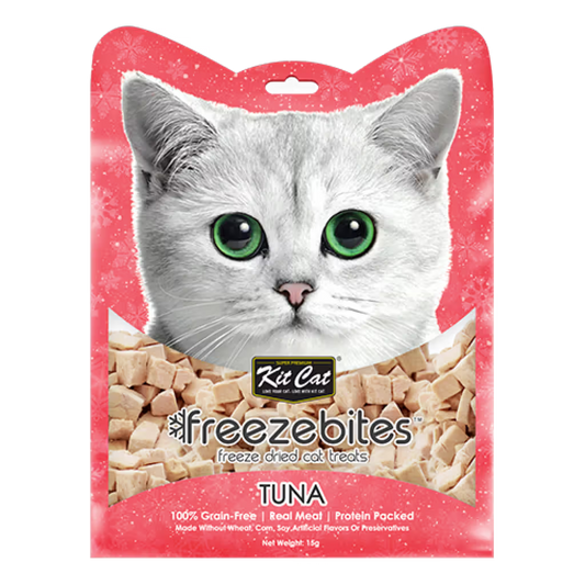 Kit Cat FreezeBites Gato Atum Grain-Free - Snack para gato