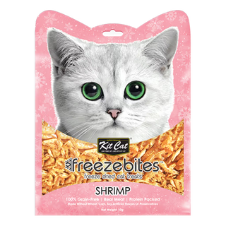 Kit Cat FreezeBites Gato Camarón Grain-Free - Snack para gato