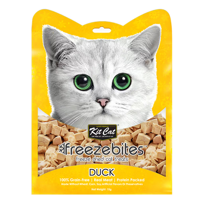 Kit Cat FreezeBites Gato Pato Grain-Free - Snack para gato