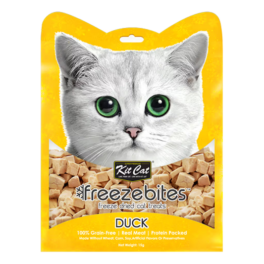 Kit Cat FreezeBites Gato Pato Grain-Free - Snack para gato
