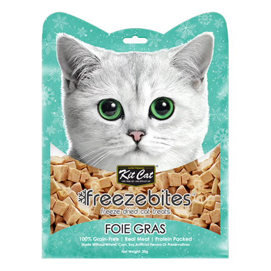 Kit Cat FreezeBites Gato Fígado de Pato Grain-Free - Snack para gato