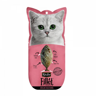 Kit Cat Fillet Fresh Gato Grain-Free Cavala - Ração húmida para gato