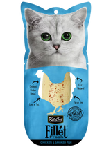 Kit Cat Fillet Fresh Gato Grain-Free Pollo y Pescado Ahumado - Comida húmeda para gato