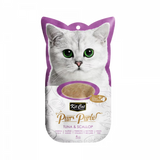 Kit Cat Purr Puree Gato Grain-Free Atún y Vieira - Comida húmeda para gato