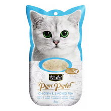 Kit Cat Purr Puree Cat Chicken and Smoked Fish Grain-Free - Wet cat food