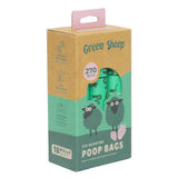 Green Sheep Poop Bags Strawberry Scented - Bolsas para excrementos para perro con aroma a fresa
