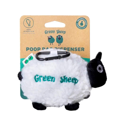 Green Sheep Sheep Dispenser - Dispensador de bolsas para excrementos