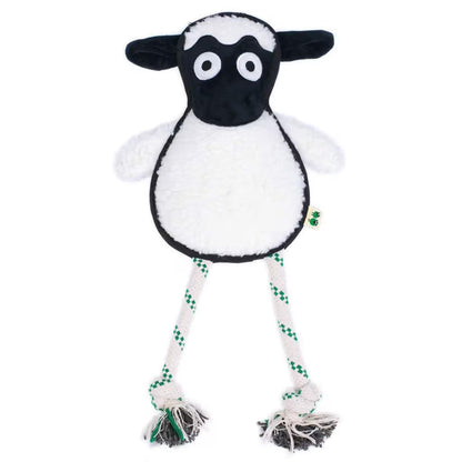 Green Sheep Sheep Rope Toy (White) - Juguete para perro