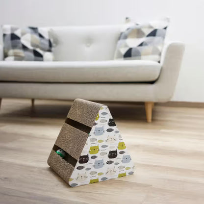 Kerbl Arranhador pirâmide em cartão - for cats