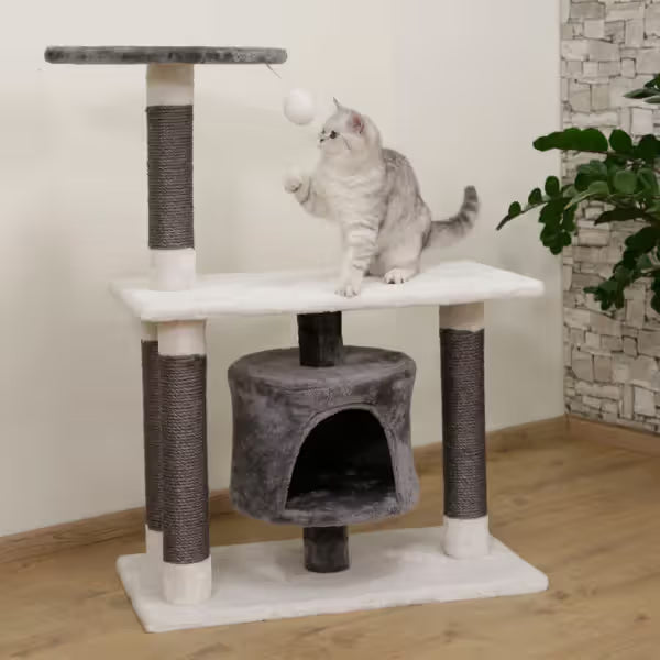Kerbl Jade Darklight - Arranhador para gato com duas plataformas