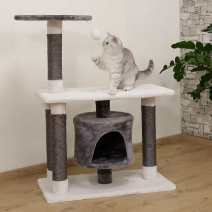 Kerbl Jade Darklight - Arranhador para gato com duas plataformas